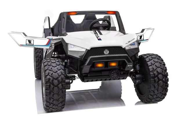 24v Dune Buggy 2 Seater Off-Road UTV Electric Motorized Kids' Ride-on Car Parental Remote Control Perfect Gift Limited Edition White- Kids On Wheelz - Kids On Wheelz