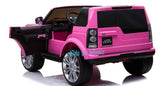 LAND ROVER DISCOVERY 12V KIDS RIDE ON 2 SEATER - PINK - Kids On Wheelz