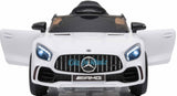 Mercedes Benz AMG GTR 12V Kids Ride On 1 Seater White - Kids On Wheelz