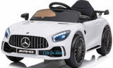 Mercedes Benz AMG GTR 12V Kids Ride On 1 Seater White - Kids On Wheelz
