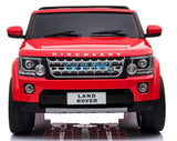 LAND ROVER DISCOVERY 12V KIDS RIDE ON 2 SEATER - RED - Kids On Wheelz