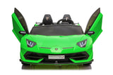 2 Seater Lamborghini Aventador SVJ 12V Electric Kids' Ride-On Car with Parental Remote Control - Kids On Wheelz