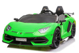 2 Seater Lamborghini Aventador SVJ 12V Electric Kids' Ride-On Car with Parental Remote Control - Kids On Wheelz