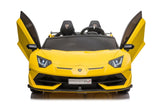 2 Seater Lamborghini Aventador SVJ 12V Electric Kids' Ride-On Car with Parental Remote Control - Kids On Wheelz