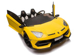 2 Seater Lamborghini Aventador SVJ 12V Electric Kids' Ride-On Car with Parental Remote Control - Kids On Wheelz