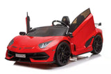 2 Seater Lamborghini Aventador SVJ 12V Electric Kids' Ride-On Car with Parental Remote Control - Kids On Wheelz