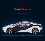 Rastar 1:14 R/C BMW i8 w/ Interior Light Remote Control Car for Kids-R/C-Voltz Toys