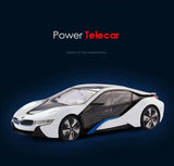 Rastar 1:14 R/C BMW i8 w/ Interior Light Remote Control Car for Kids-R/C-Voltz Toys