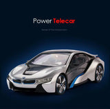 Rastar 1:14 R/C BMW i8 w/ Interior Light Remote Control Car for Kids-R/C-Voltz Toys