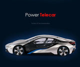 Rastar 1:14 R/C BMW i8 w/ Interior Light Remote Control Car for Kids-R/C-Voltz Toys