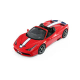 Rastar 1:14 R/C FERRARI 458 Speciale A (Convertible Version, Horn, Front/Rear Lights) Remote Control Car for Kids Voltz Toys