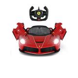 Rastar 1:14 R/C FERRARI LaFerrari Aperta Remote Control Car for Kids (Open Doors Manually w/ Drift Function), Voltz Toys