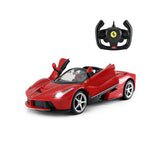 Rastar 1:14 R/C FERRARI LaFerrari Aperta Remote Control Car for Kids (Open Doors Manually w/ Drift Function), Voltz Toys