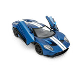Rastar 1:14 R/C FORD GT (Doors Manually) Remote Control Car for Kids Blue Kids On Wheelz