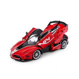 Rastar 1:18 R/C FERRARI FXX-K EVO 92pcs DIY Assembly Building Kit with Remote Control Voltz Toys