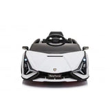 Official Licensed Lamborghini Sian 12V Electric Kids Ride On - White - Kids On Wheelz