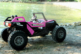 2 Seater 24V Dune Buggy Off-Road UTV Electric Kids' Ride-on Car with Remote Control - Hot Pink Limited Edition - Kids On Wheelz