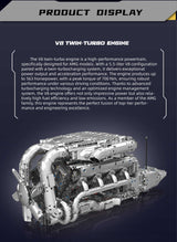 5.5L V8 Twin Turbo Engine - 2899Pcs