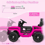 Costway 12V Kids Ride-On Truck Toy with Remote Control