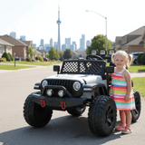 Kids Vip TrailMax XXL 2-Seater Electric Ride-On Truck White