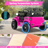 Costway 12V Kids Ride-On Truck Toy with Remote Control