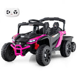 Costway 12V Kids Ride-On Tractor Toy with Remote Control