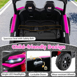Costway 12V Kids Ride-On Tractor Toy with Remote Control