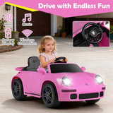 RUF 12V Kids Ride-On Car Toy with Remote Control