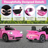 RUF 12V Kids Ride-On Car Toy with Remote Control