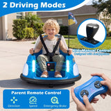 Costway 12V Kids Ride-On Bumper Car with Remote Control
