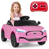 12V Ford Mach E Kids Ride on Car with Parent Control and Horn