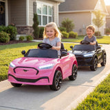 12V Ford Mach E Kids Ride on Car with Parent Control and Horn