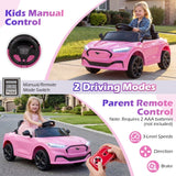 12V Ford Mach E Kids Ride on Car with Parent Control and Horn