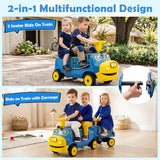 Chuggington 12V Licensed 3-Seater Kids Ride-On Train Toy
