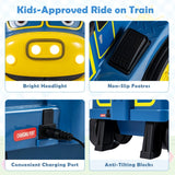 Chuggington 12V Licensed 3-Seater Kids Ride-On Train Toy
