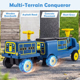 Chuggington 12V Licensed 3-Seater Kids Ride-On Train Toy