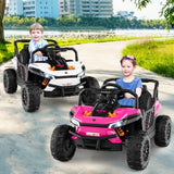 Costway 12V Kids Ride-On Truck UTV Toy with Remote Control