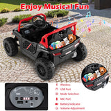 Costway 12V Kids Ride-On Truck UTV Toy with Remote Control