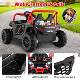Costway 12V Kids Ride-On Truck UTV Toy with Remote Control