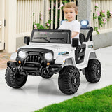 Costway 12V Kids Ride-On Truck Toy with Remote Control