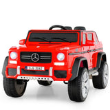 Costway 12V Kids Ride-On Mercedes-Benz Car Toy with Remote Control