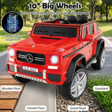 Costway 12V Kids Ride-On Mercedes-Benz Car Toy with Remote Control