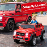 Costway 12V Kids Ride-On Mercedes-Benz Car Toy with Remote Control