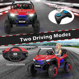 Costway 12V Kids Ride-On UTV Toy with Remote Control
