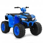 Costway 24V Kids Ride-On Electric ATV Quad Toy with Lights