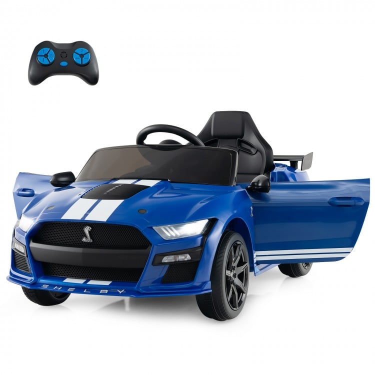 12V Licensed Ford Mustang Shelby GT500 Kids Ride on Car with Remote Control for Kids Aged 3-8