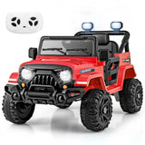 12V 2-Seater Ride on Car Truck with Remote Control and Storage Room