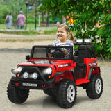 Costway 12V Kids Ride-On Truck Toy with Remote Control