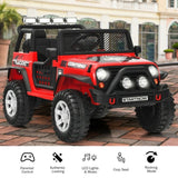 Costway 12V Kids Ride-On Truck Toy with Remote Control