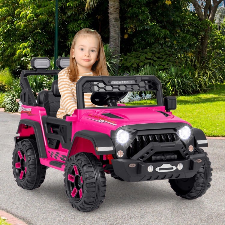 12V Electric Kids Ride on Truck with Remote Control and Music
